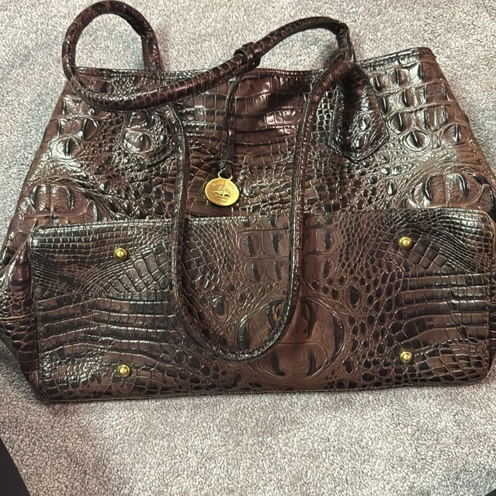 Brahmin chocolate croc - Picture 2 of 5
